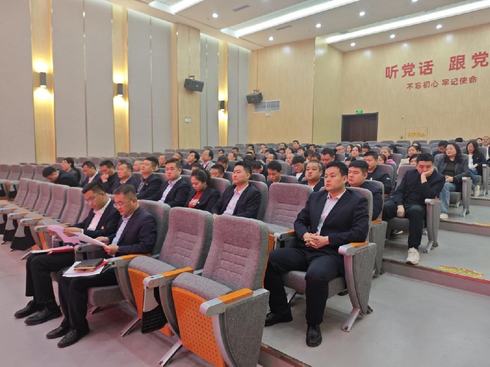 天水經(jīng)濟(jì)發(fā)展有限責(zé)任公司召開2025年黨風(fēng)廉政建設(shè)暨警示教育大會